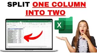 How to Split Columns into Two in Excel