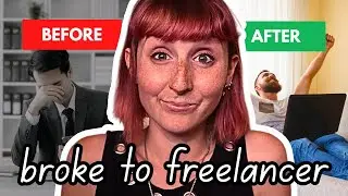 how to start freelancing (go FULL TIME in 2024!)