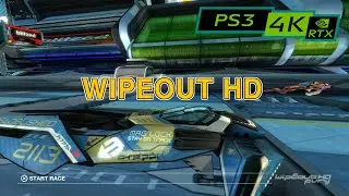 Wipeout HD / 4K PS3 emulator RPCS3 / RTX 2080ti  x i7-9700kf
