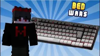 🛡️ Así jugué Bedwars con mi NUEVO TECLADO... (y esto pasó)