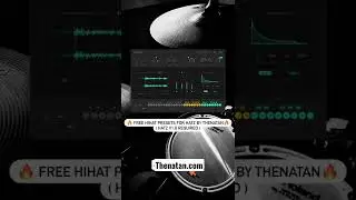 Free HiHats Presets For Hatz By Thenatan ( Link In Comments )