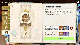 Fontaine Event: Emperor of fire and iron Boss Fight | Shattered Armor by Genshin impact 4.0