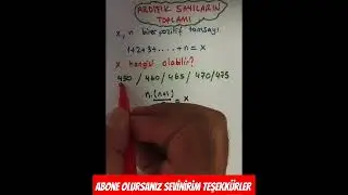 Ardışık Sayılar 🔥💯☑️ 
