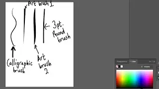 How to create custom brush and reapply within 5 SECONDS!!!!| Adobe illustrator