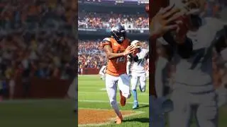Madden 25. Denver Broncos vs LA Chargers. Denver scores a touchdown. @broncos @EAMaddenNFL