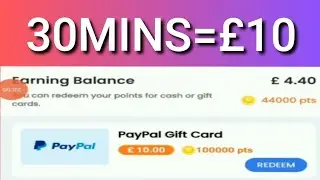 New App Pays £10+ Every 30 Minutes