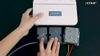 Setup of EDUP Starlink PoE Injector.