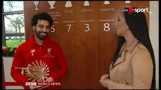 محمد صلاح يتوج بلقب جائزة BBC لأفضل لاعب أفريقي في 2018
