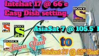 Intelsat 17 @ 66°e Easy Dish setting,