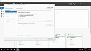 INSTALLING AND CONFIGURING ACTIVE DIRECTORY