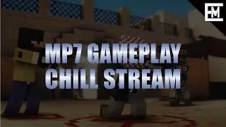 🔴 Pixel Strike 3D...MP7 Gameplay | CHILL STREAM - Exlennium