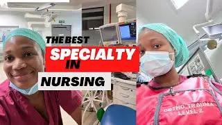 A DAY IN THE LIFE OF AN ANAESTHETIC NURSE IN THE UK 🇬🇧