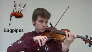 Instruments on Violin