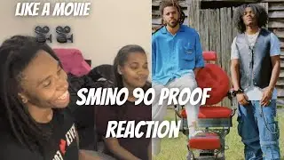 Smino - "90 Proof" ft. J Cole (Official Music Video) REACTION ITS LIKE A MOVIE