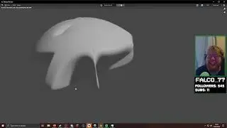 Working on the doughnut some more #blender #beginner