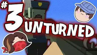 Unturned: SO MANY ZAMBOS - PART 3 - Steam Train