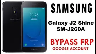 Samsung Galaxy J2 Shine SM-J260A Google Account lock Bypass Easy Steps & Quick Method 100% Work.
