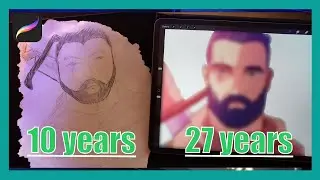 REDRAWING MY OLD ARTWORK