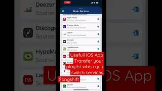 Transfer your music playlist with SongShift 