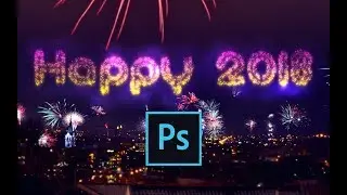 Making a Fireworks Text Effect in Photoshop