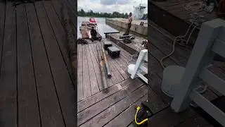 Экзотермическая резка железо-бетонных свай