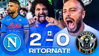 🏟️ RITORNATI!!! NAPOLI 2-0 VENEZIA | LIVE REACTION NAPOLETANI AL MARADONA HD