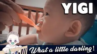 【吾家萌少｜YIGI #69】吃的津津有味 - Adorable Baby - What a little a darling｜愛らしい子供 【Vlog｜YIGI】｜SonyZV1