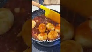 How to fry boiled eggs Chinese style🇨🇳✅Use and save👌🏻 