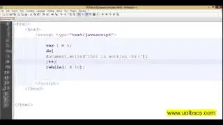 19   Syntax of DO WHILE  Loop in JS