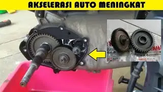 Modifikasi Yamaha NMax 155 Menggunakan Gearbox Ratio Yamaha Aerox 155 #yamaha #nmax  #bengkelvlog 23
