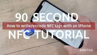 How to write/encode NFC tags with an iPhone