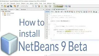 How to install Netbeans 9  Beta version on windows!