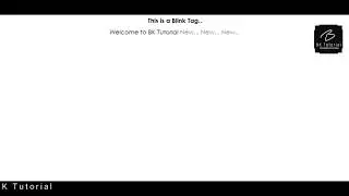 Blinking Text Animation_Java Script By 
