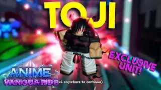 TOJI FUSHIGURO (SHOWCASE) IN ANIME VANGUARD UPDATE 1!