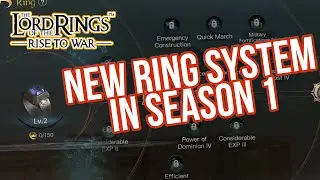 New Ring System in Season 1 of LOTRisetowar!!!