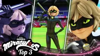 MIRACULOUS | 🐞 CAT NOIR 🔝 | TEMPORADA 1 | Las Aventuras de Ladybug