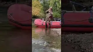 Giant Alaskan Rainbow trout caught on a fly!  #flyfishing #alaska #river