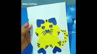 easy craft ideas with paper #video #viralvideo #cat #ytshorts #shorts #youtubeshorts #diy #yt #short
