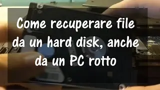 How to Recover Files from a Hard Drive, Even a Broken PC