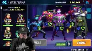 HARD! - 2nd NODE TECH - DIFF 2 ORCHIS RAID - MARVEL Strike Force - MSF