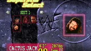 WWF No Mercy-Dude Love CAW