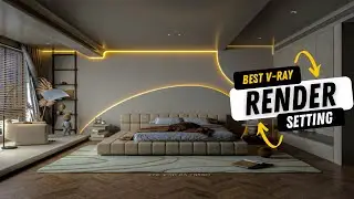 SKETCHUP IT | V-Ray 6 Sketchup 2023 interior | Realistic Render Settings |  |#vray