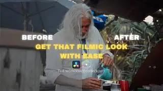 Cinematic cheat code | Full Dehancer workflow | DaVinci Resolve
