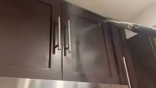 How to clean kitchen cabinet with steam cleaner - Fortador Volt Mini Portable Steamer