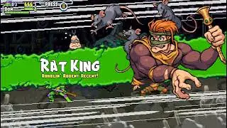 TEENAGE MUTANT NINJA TURTLES SHREDDER REVENGE часть 5 (УРОВЕНЬ 5) (БОСС RAT KING)