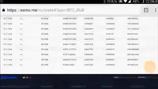 ExmoBot бот для торговли на exmo.me (mit36rus)