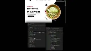 Creating a Food Website with HTML, CSS & JavaScript