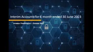 CROSSWORD CYBERSECURITY PLC - H1 2023 Results.
