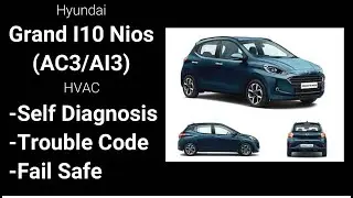 Hyundai Grand I10 Nios HVAC - Air Conditioning Self Diagnosis , Trouble Codes and Fail safe
