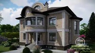 Дизайн проект фасада дома, г. Москва
